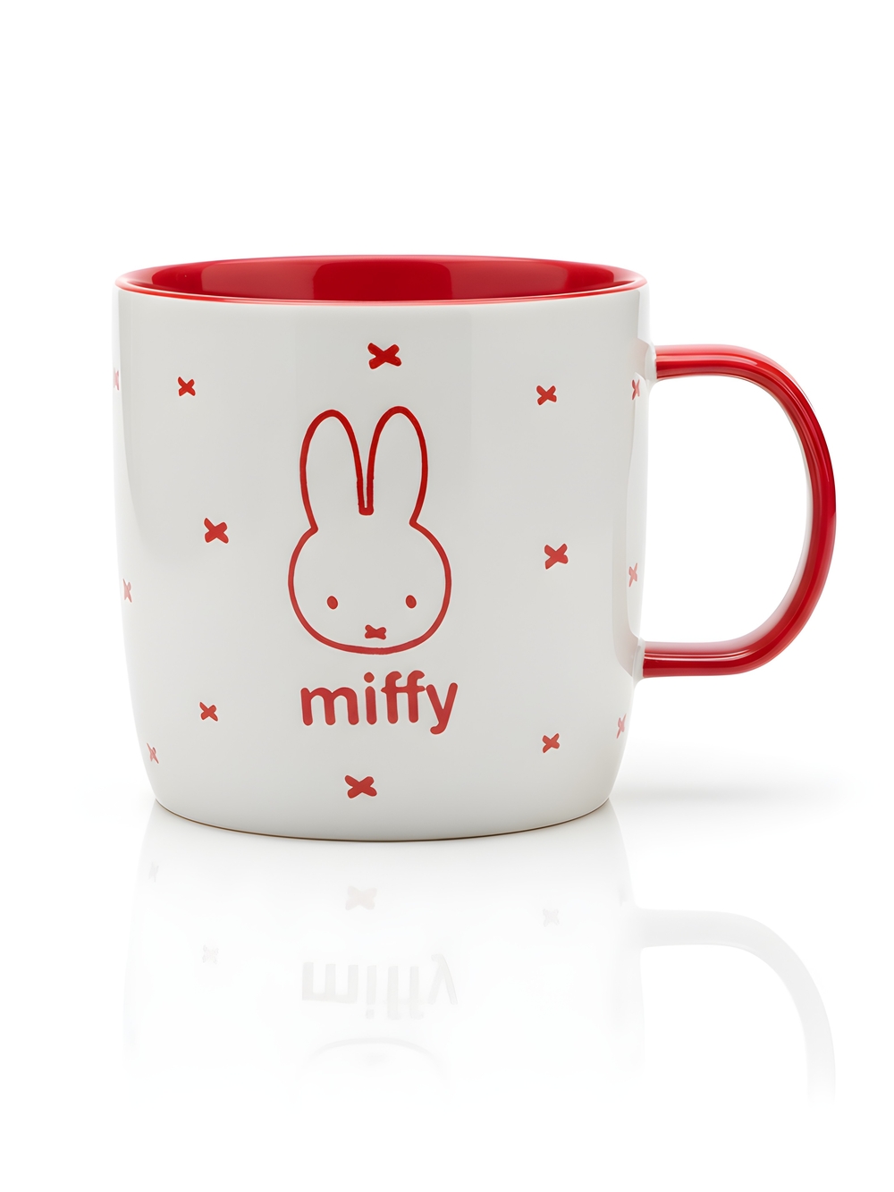 Miffy Red & White Ceramic Mug